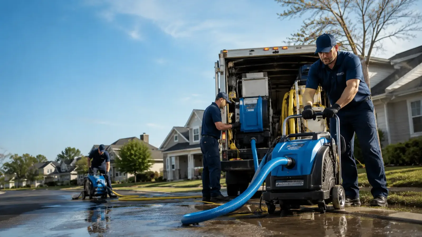 Flood Damage Cleanup in Midfield, TX